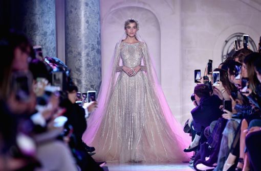 Das Highlight der Haute-Couture-Show von Elie Saab. Foto: Getty Images Europe