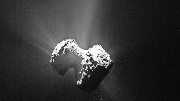 Das turbulente Leben des Kometen Tschuri