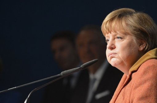Stuttgart 21 lässt auch Angela Merkel nicht kalt. Foto: dpa