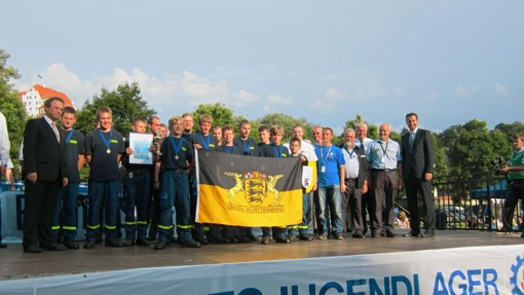  Zweiter Anlauf und Platz 4: Die Leonberger THW-Jugend zeigte beim Bundeswettkampf in Landshut Flagge fürs Ländle. 