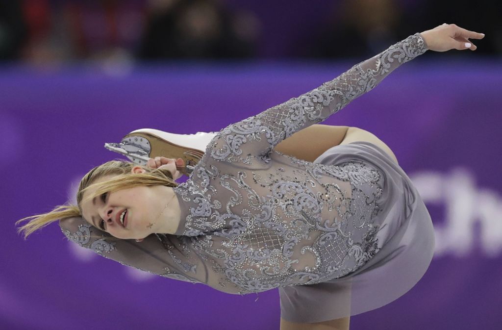Maria Sotskowa geht für die „Olympischen Athleten aus Russland“ aufs Eis.