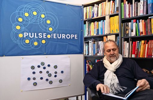 Horst Haller steht hinter dem Gedanken eines vereinten Europas. Foto: factum/Weise