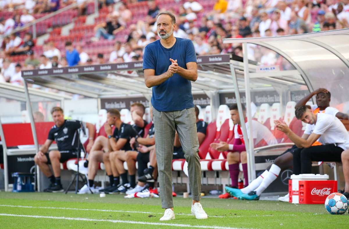 Trainer I: Pellegrino Matarazzo ist beim VfB seit dem 30. Dezember 2019 im Amt. Seine Bilanz gegen den SC Freiburg: Ein Sieg, zwei Niederlagen.