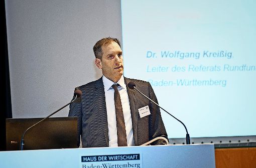 Da war er noch Referatsleiter, demnächst wird er Präsident: der Jurist Wolfgang Kreißig. Foto: Christian Reinhold/Landesmedienzentrum BW