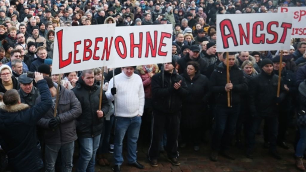 Falschmeldung als Auslöser: Russlanddeutsche demonstrieren im Südwesten