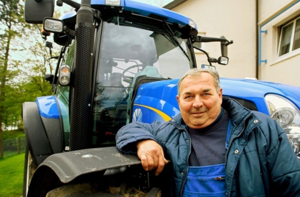 Siegfried Kömpf ist der letzte Landwirt in Birkach.