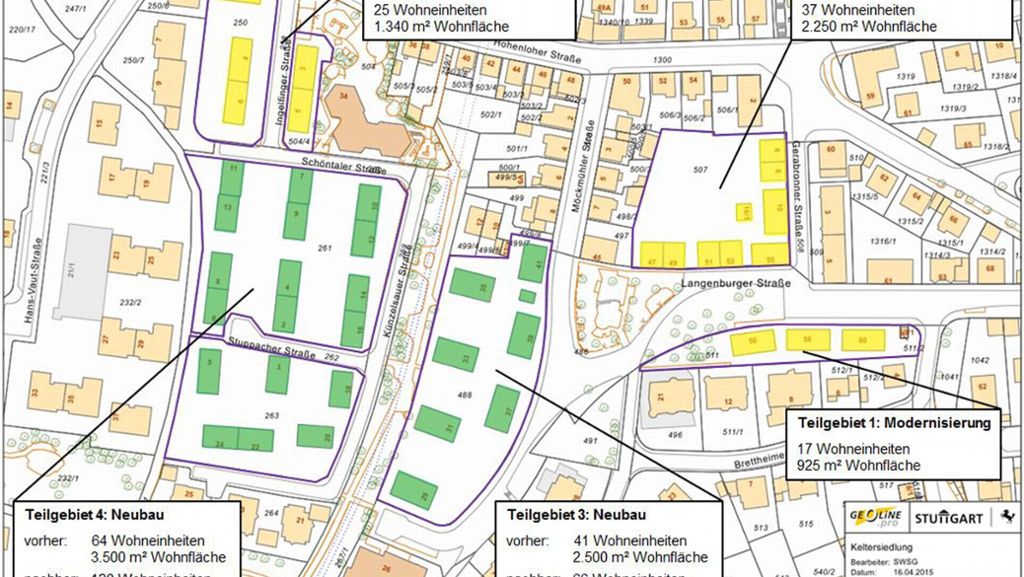 Keltersiedlung in Stuttgart-Zuffenhausen: Beiräte möchten nicht mehr als drei Stockwerke