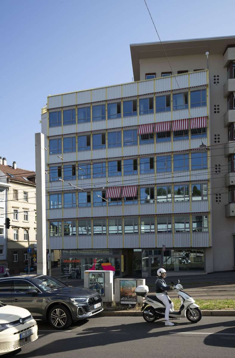 Rolf Gutbrods Loba-Haus von 1950 in der Charlottenstraße 29 ist ein Paradebeispiel für eine neue Leichtigkeit der Nachkriegszeit.