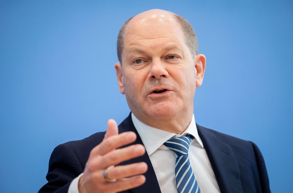 Olaf Scholz (SPD) ist Vizekanzler und Finanzminister