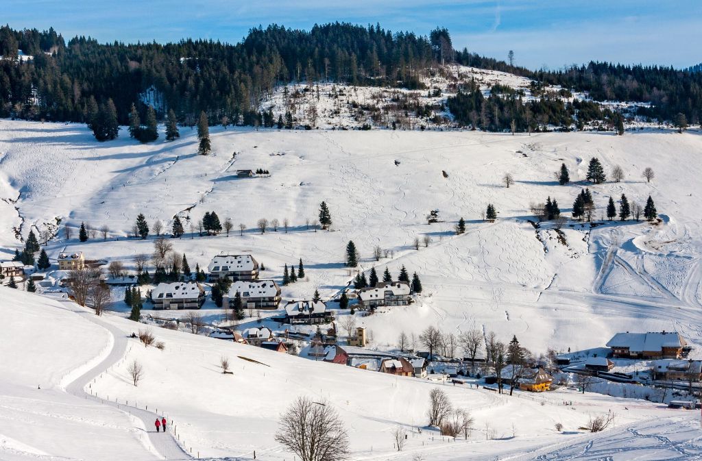 Im Herzen des Südschwarzwaldes liegt auf bis zu 1400 Metern das Skigebiet Todtnauberg.