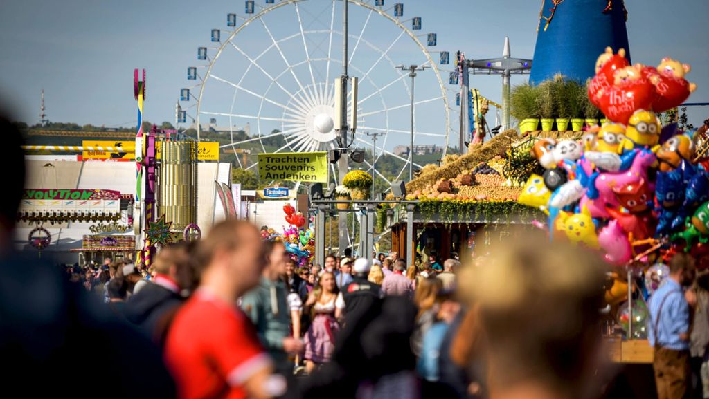 Volksfest in Stuttgart: Mehr als eine Million Besucher auf dem Wasen