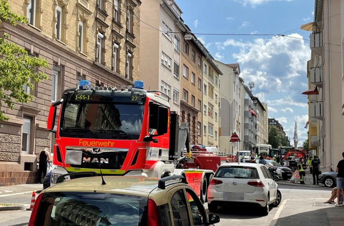 Stuttgart-Mitte: Mehrere Häuser nach Gasaustritt evakuiert