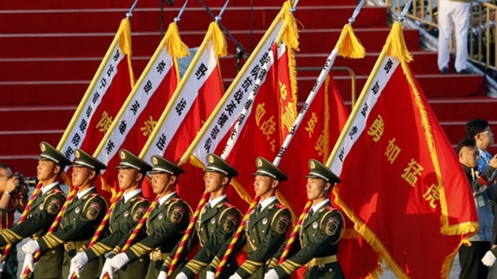 Militärparade in China: Muskelspiele zum Gedenken