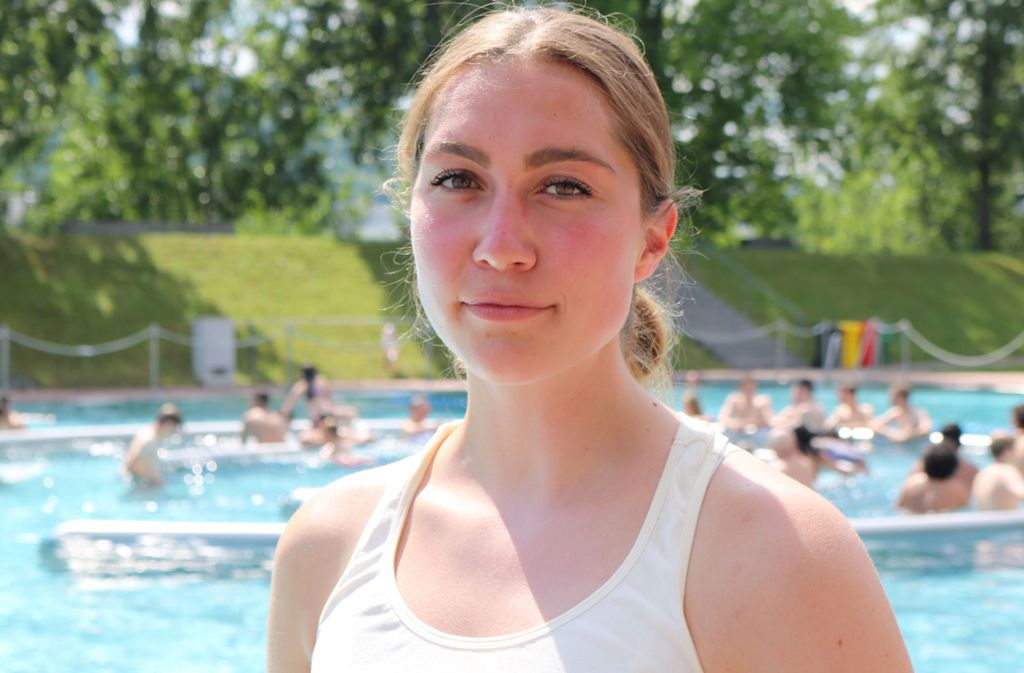 Die 23 Jahre alte Stuttgarterin ist staatlich anerkannte Sport- und Gymnastiklehrerin.