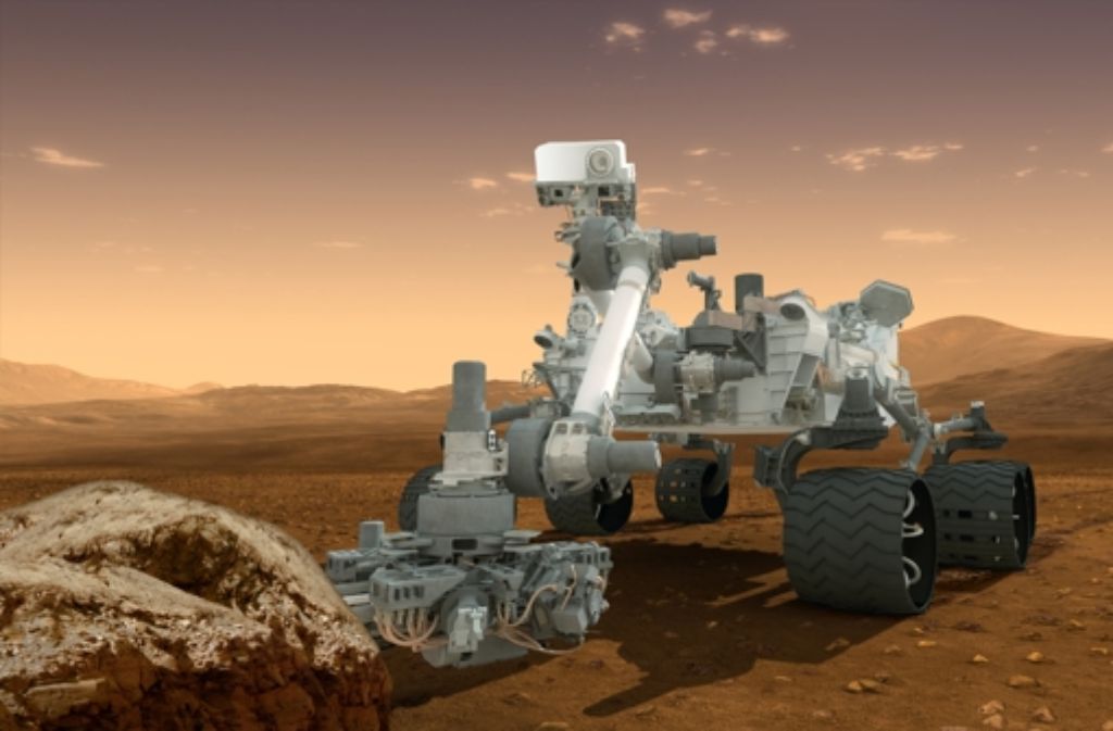 In den kommenden Tagen werden die Systeme hochgefahren. Dann macht sich Curiosity auf den Weg. In zwei Jahren soll er 20 Kilometer zurücklegen.