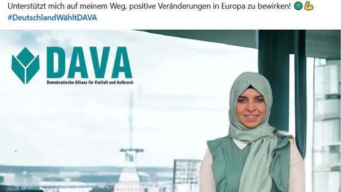 Europawahl: Stuttgarterin kandidiert für als AKP-nah geltende Migrantenpartei DAVA