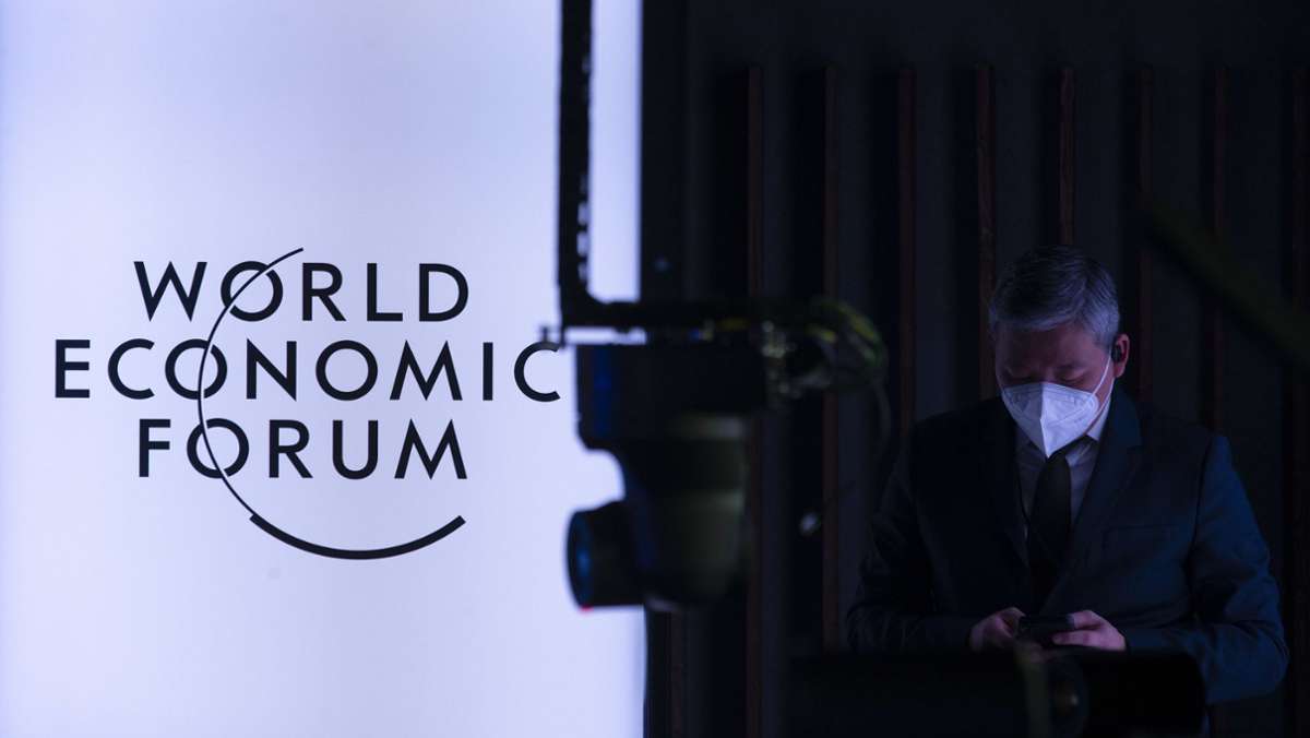  Das Risiko ist offenbar zu groß: Aufgrund der Coronapandemie ist das Weltwirtschaftsforum in Davos verschoben worden. 
