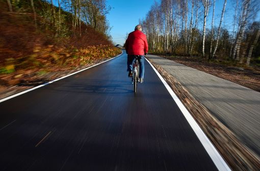 Radschnellweg im Ruhrgebiet – ein Vorbild auch für Baden-Württemberg Foto: dpa
