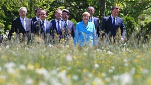 G7-Gipfel geht in den zweiten Tag