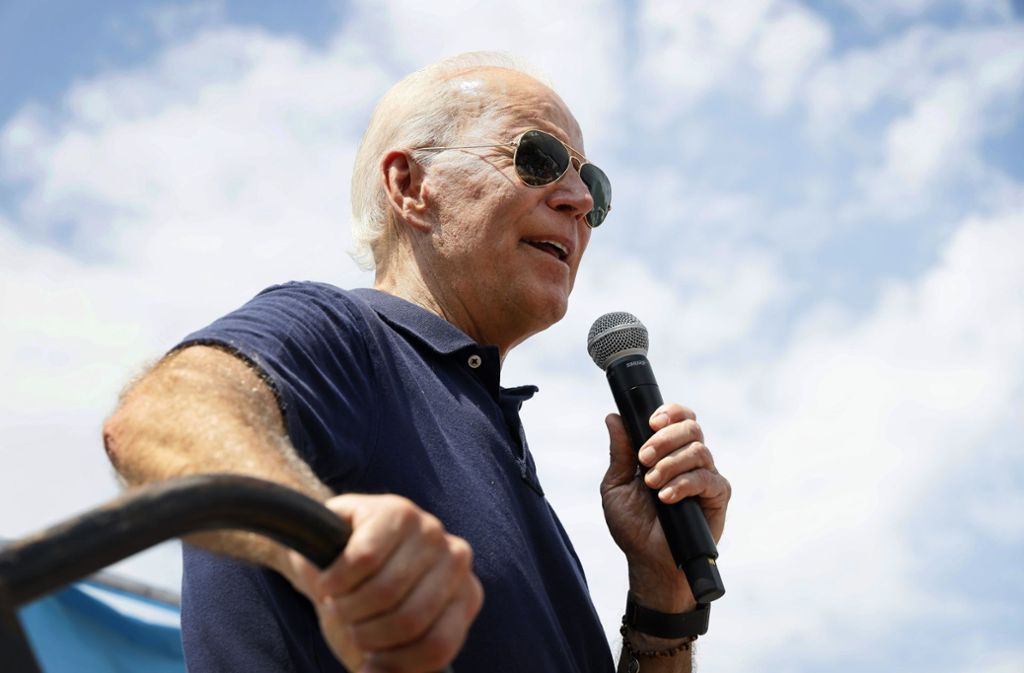 Joe Biden will Präsidentschaftskandidat der US-Demokraten werden. Er wäre 78 Jahre alt, sollte er im Januar 2021 ins Weiße Haus einziehen.