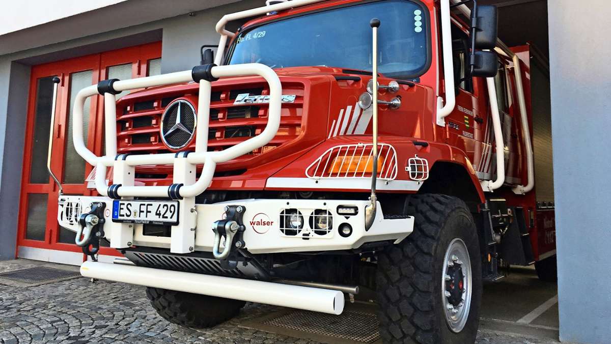 Feuerwehr in Filderstadt: Wenn das Feuerwehrauto schlicht zu groß ist