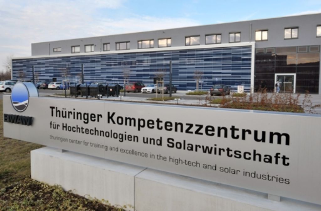 Eines der vier Beispiele in Thüringen ist das Kompetenzzentrum für Hochtechnologien und Solarwirtschaft, das zum Bildungswerk für berufsbezogene Aus- und Weiterbildung gehört.