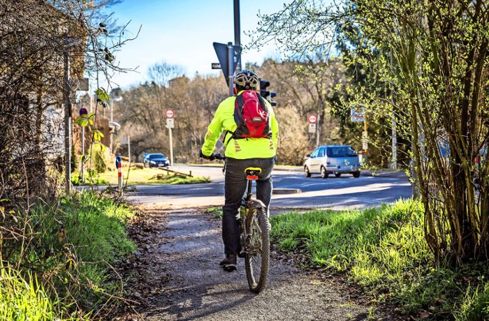 Radfahren in Stuttgart-Botnang: Das  Radwegenetz in Botnang soll ausgebaut werden