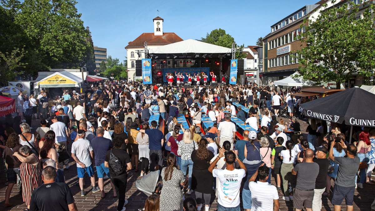 Internationales Straßenfest: Sindelfingen feiert seine Vielfalt