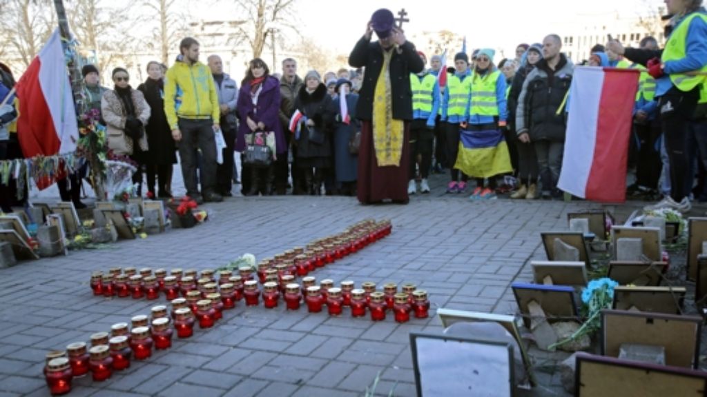Jahrestag der Maidan-Proteste: Ukraine gedenkt der Toten