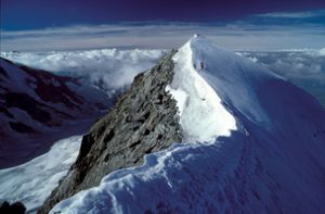 Zwei Bergsteiger stürzen in den Tod