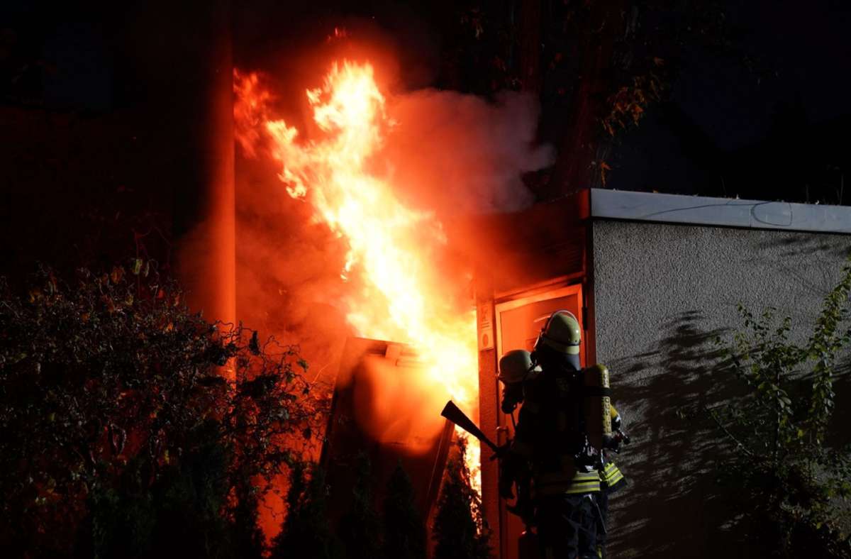 Wegen des Brands waren mehrere Haushalte ohne Strom.