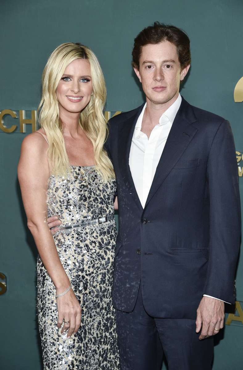 Auch Paris Hilton Schwester Nicky war bei den Golden Heart Awards zu Gast – hier mit Ehemann James Rothschild.
