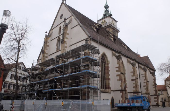 Sanierung in Stuttgart-Bad Cannstatt: Die Sanierung der  Stadtkirche startet