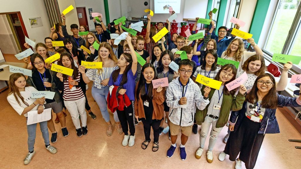  Nur eine Handvoll Schulen in Deutschland gibt es, die einen Austausch mit der kleinen asiatischen Republik Taiwan unterhalten. Das Johannes-Kepler-Gymnasium ist eine davon. Eine Woche lang sind die 18 Austauschschüler zu Gast. 