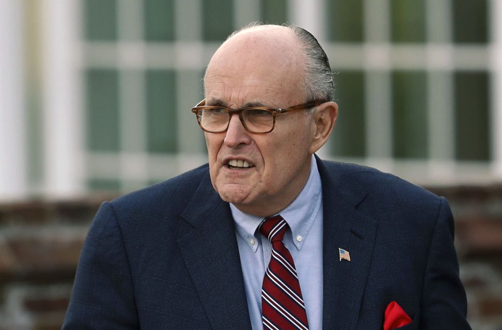 Rudy Giuliani ist der neue Anwalt von US-Präsident Donald Trump. Foto: AP