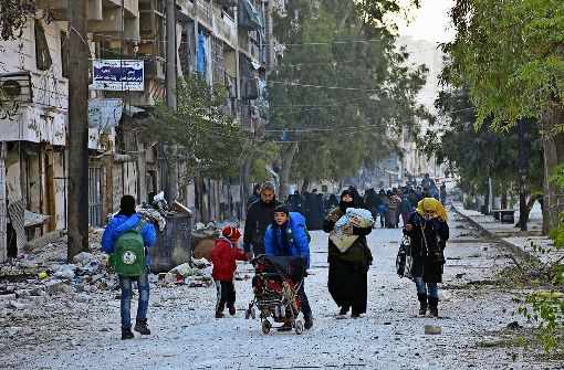 Das Leid der Menschen in Aleppo wird immer schlimmer Foto: dpa