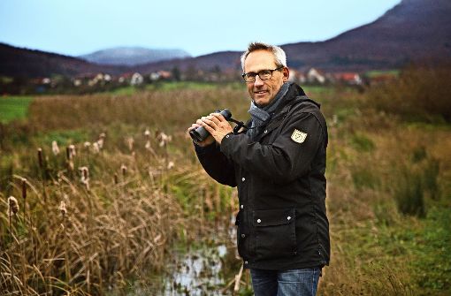 Wolfgang Lissak hat das Biotop Rohrwasen ständig im Blick. Foto: Ines Rudel