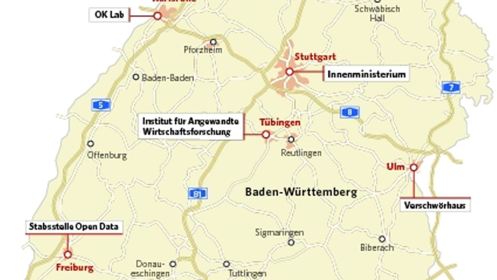 Open Data in Baden-Württemberg: Eine Landkarte für offene Daten