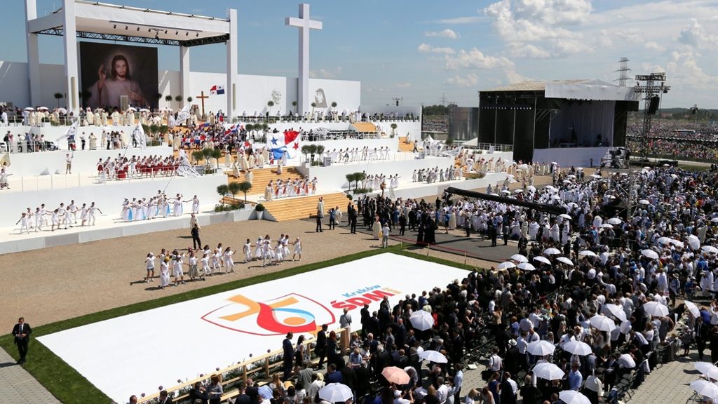 Papst Franziskus: Weltjugendtag geht mit Millionen-Messe zu Ende