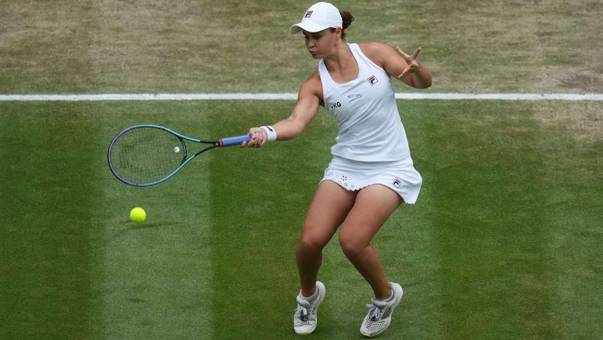 Tennis: Ashleigh  Barty holt ersten Wimbledonsieg