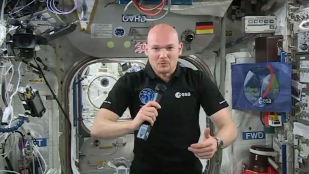 ISS-Astronaut aus Künzelsau: Alexander Gerst hat keine Angst vor dem Rückflug