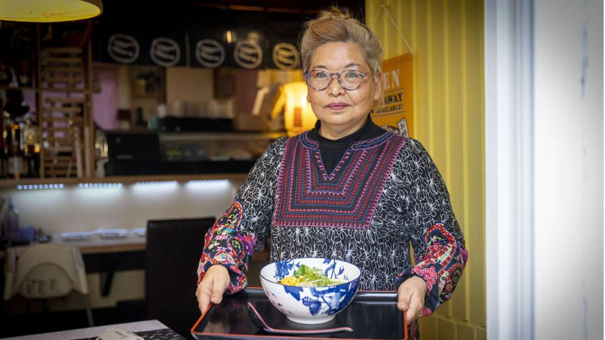 Ramen-Pionierin Keiko Allgaier in ihrem Tokio Dining