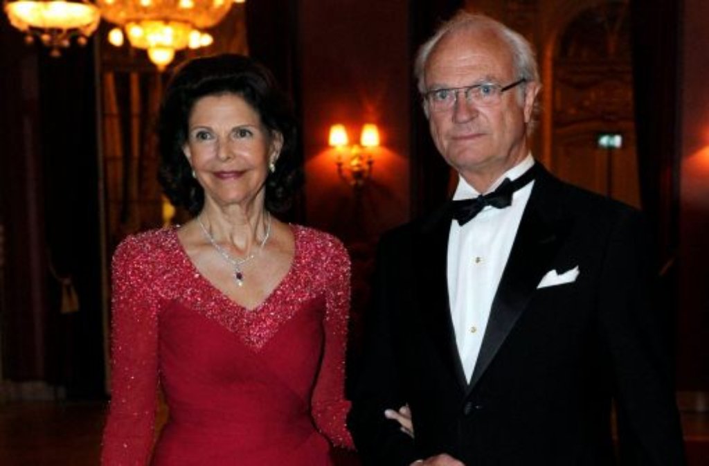 Der schwedische König Carl Gustaf und Königin Silvia.