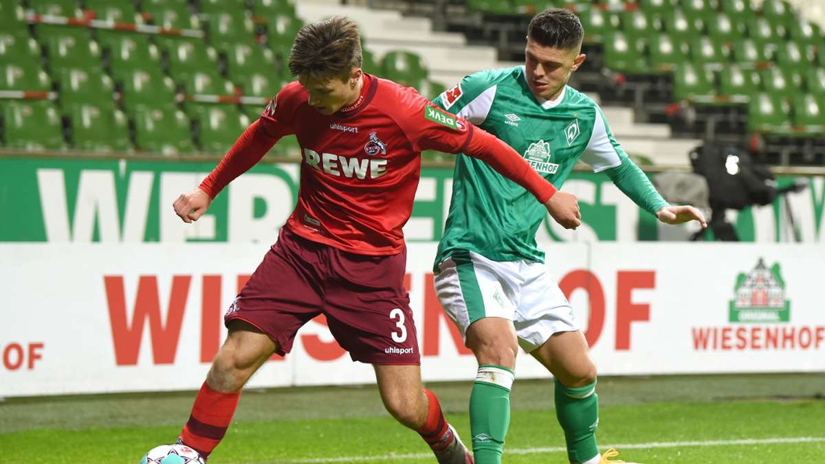  Der SV Werder Bremen und der 1. FC Köln sind am Freitagabend nicht über ein 1:1 hinausgekommen. Die Kölner waren durch ein Eigentor durch Werder-Kapitän Niklas Moisander in Führung gegangen. 