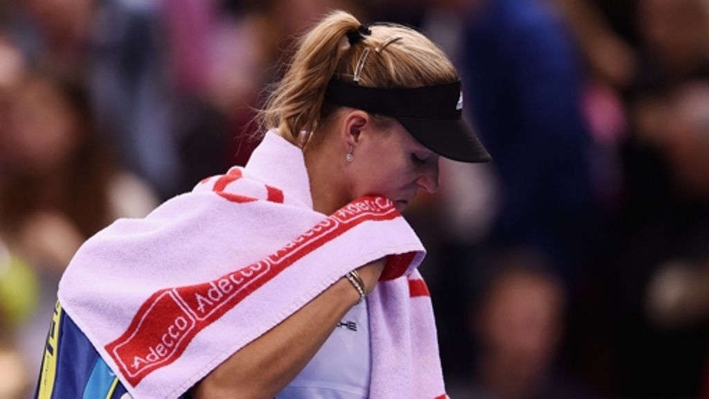 Fed Cup in Stuttgart: Kerber verliert im Auftakteinzel gegen Gajdosova