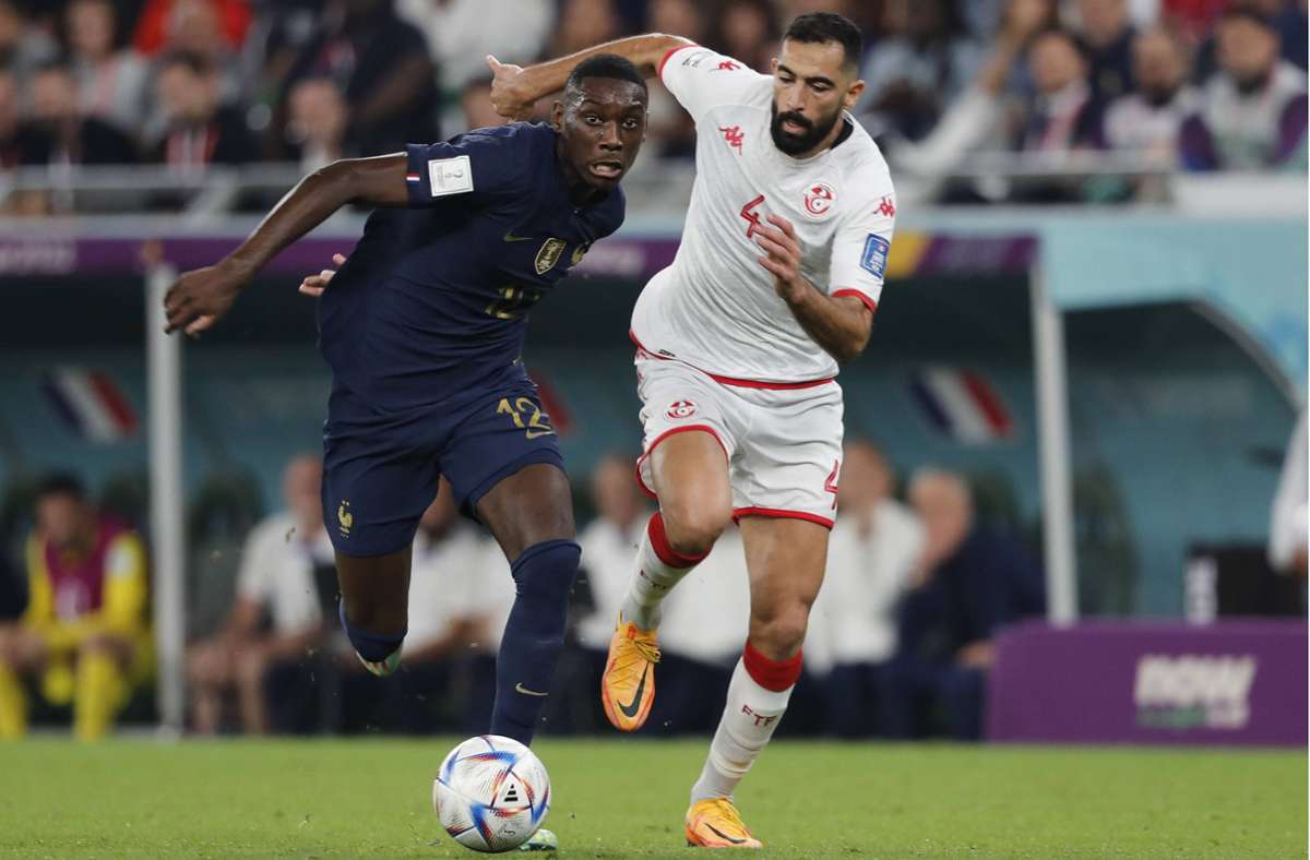 Aufgrund der Verletzung von Christopher Nkunku wird der Offensivakteur für die Weltmeisterschaft nachnominiert. Nach zwei Kurzeinsätzen in der Nations League darf er in Katar dreimal auflaufen, erstmals in der Gruppenphase gegen Tunesien (0:1).