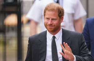 Prinz Harry bei Prozess in London: Feldzug gegen Londoner Boulevardblätter