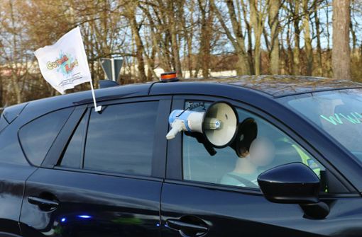 85 Autos mit Corona-Leugnern waren am Freitag in Ludwigsburg unterwegs (Symbolbild). Foto: 7aktuell.de/Kevin Lermer/7aktuell.de | Kevin Lermer