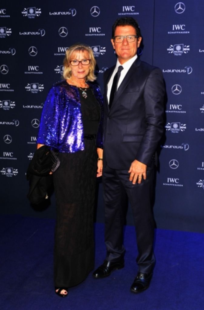 Fabio Capello und seine Frau Laura