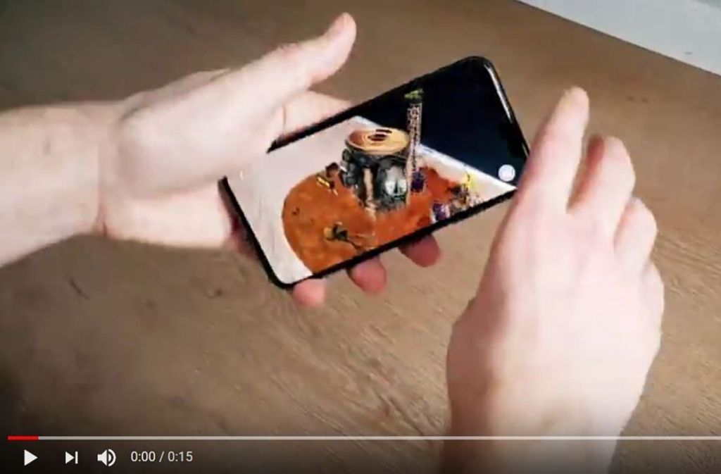 Die Augmented-Reality-App der Fantastischen Vier ist in Zusammenarbeit mit der Produktionsfirma Headraft entstanden. Foto: Screenshot YouTube/Die Fantastischen Vier